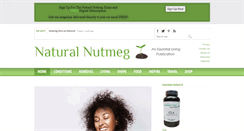 Desktop Screenshot of naturalnutmeg.com