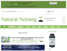 Tablet Screenshot of naturalnutmeg.com